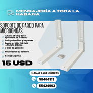 🔥 SOPORTE DE PARED PARA MICROONDAS 🔥 💲 Precio: 15 USD - Img 54799996