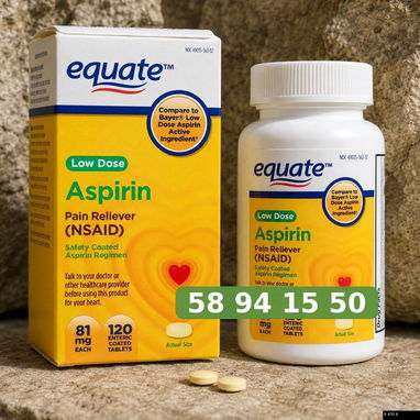 Aspirina 81 mg, 120 Unidades - 2/3