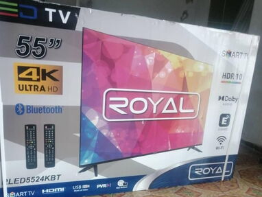 Vendo tv marca Royal 55” 4K smart TV - Img main-image