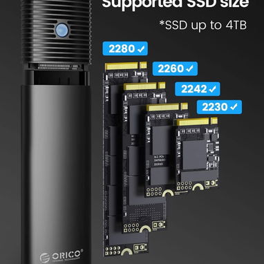 🪷Carcasa NVMe/SATA M.2 Orico NUEVA EN CAJA🪷 - Img 106402920