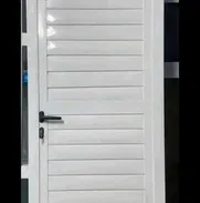 Ganga, puerta de aluminio completa de 2.10m x 90cm. Nueva - Img 50510899