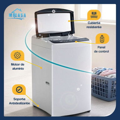 LAVADORA MICASA CAPACIDAD 10 KG - Img 123691527