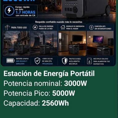 Variedad de Ecoflow, estaciones de energía, baterías, paneles, kit, plantas y cable de adaptador solar - Img 123765157
