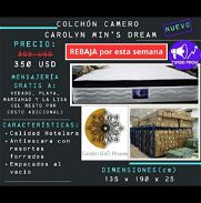 Colchón Camero Carolyn Min's Dreams - Img 45805170
