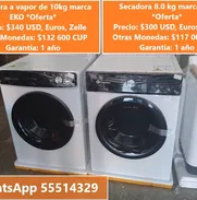 Secadoras a vapor de 8kg y de 10kg NUEVAS con un año de garantía. Propiedad y Factura a su nombre. - Img 49241219