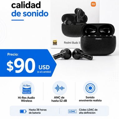 Audífonos Bluetooth / inalámbricos – TWS, diadema y gaming en La Habana - 6/7