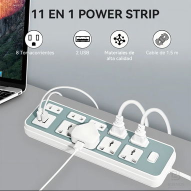 Extensión electrica con Puerto USB - Img 115164629