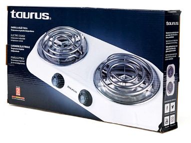 Cocina electrica marca Taurus de 2 hornillas nueva en caja. 53868296 WhatsApp - Img 40480313