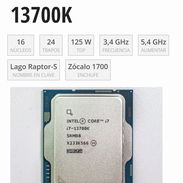 i7 13700k vendo o recojo 12va (K) y dinero - Img 55574598