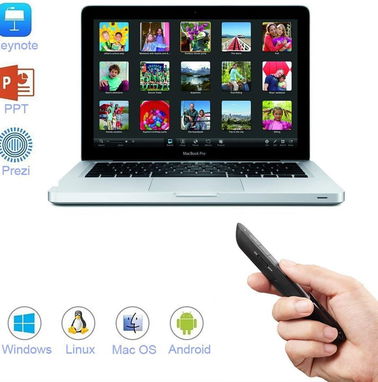 🖥️​ PUNTERO LASER + CONTROL DE DIAPOSITIVAS PRESENTACIONES 🖥️​ USB 🖥️​  5.887.23.60 - Img 95486417