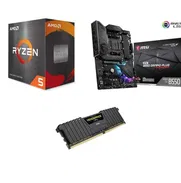 Kit Ryzen 5 5600X -Disipador 🤩MSI B550 -16GB✅0km - Img 49399666