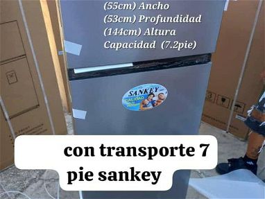 Refrigerador 7.2  pies Sankey Garantía 1 mes Factura y mensajería incluida.& - Img main-image-45663523
