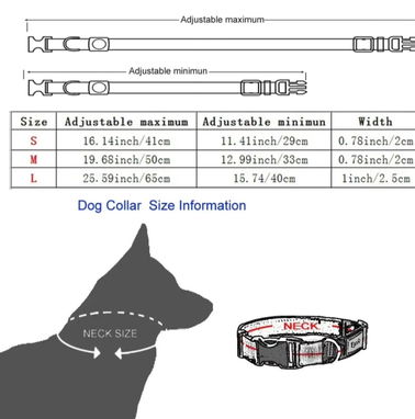 Collares de perro con bandera estadounidense, ajustable, collar básico de Estados Unidos, suave y cómodo para mascotas t - Img 98498591