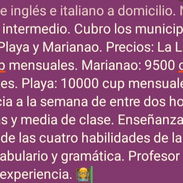 Clases de inglés e italiano a domicilio - Img 58051931