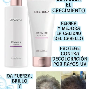 Combo Reviving Farmasi – fuerza y crecimiento capilar - Img 121414770