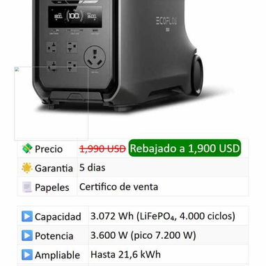 ✨️VENTA DE ESTACIONES DE ENERGÍA(tengo más)✨️ - 2/8