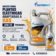 Aceite para Plantas Eléctricas Adaptadas a GAS GAZPROMNEFT 20W50 PREMIUM - Img 56380575