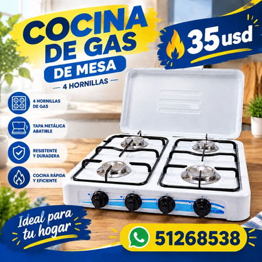 Cocina de gas - 2/2