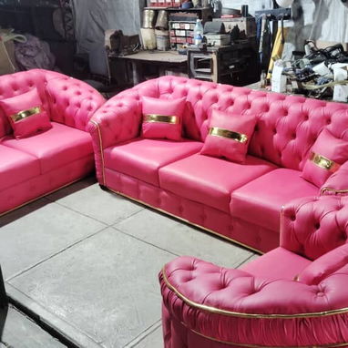 🚨 ¡DISPONIBLE PARA ENTREGA INMEDIATA! 🚨 ​💖 Incluye: • ​Sofá amplio de 3 plazas • ​Sofá de 2 plazas • ​Sillón individu - 3/3