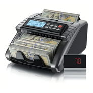 LOLARAN AL1000 Máquina Contadora de Dinero con Contabilidad de Valor, Soporta Dólar y Euro, Detección de Falsificaciones - Img 53772808
