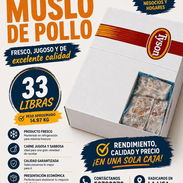 CAJA DE MUSLO DE POLLO 33LB - Img 55312564