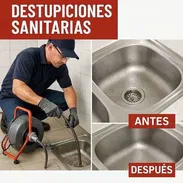 🚰 DESTUPICIÓN SANITARIA PROFESIONAL | Servicio Rápido y Garantizado - Img 55529404