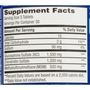 GLUCOSAMINA CON CONDROITINA 90 TABLETAS - Img 126232362