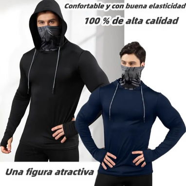 Enguatada con gorro y mascarilla - 2/3