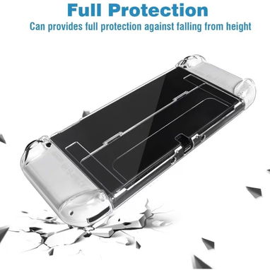 Disponible: Funda Transparente Protectora Nintendo Switch OLED Aga... | videojuegoshabana.com - Img 124493770