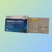 Nighttime Cold & Flu Nuvi Care 10 Softgels - Img 57874703