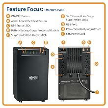 UPS Interactivo Tripp Lite OMNIVS1500 nuevo con envio a domicilio incluido - Img 124942698