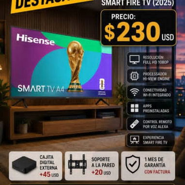 Televisores Smart tv 32" 40" 43" 50" 55" 58" 65" - 4/6