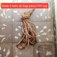 Vendo 9 metro de Soga en 2000 cup - Img 58036368