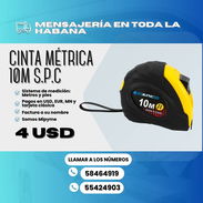 📏 CINTA MÉTRICA 10M S.P.C 📏  💲 PRECIO: $4.00 USD - Img 55987023