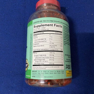 Aceite d 🐟 [Fish Oil] Omega - 3 - Img 118756543