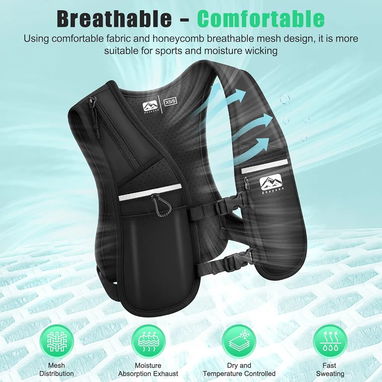 Chaleco para ciclismo, running y ejercicio en general - Img 122907575