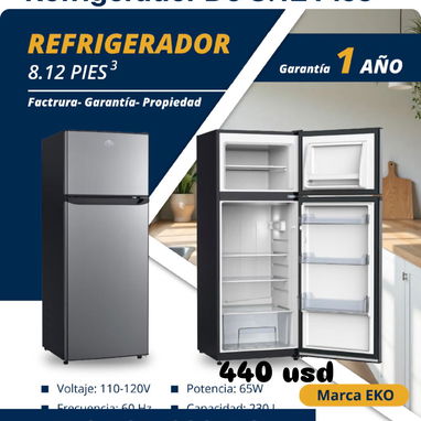 refrigerador de varios pies con dispensador de agua. Mensajería incluida y garantía - Img 123926233