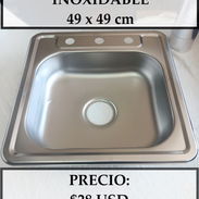 FREGADERO DE ACERO INOXIDABLE, ENTREGA DE FACTURA. VARIEDAD DE ARTÍCULOS DE FERRETERÍA, ETC - Img 55185365