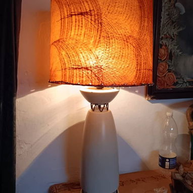 Antigua lámpara de mesa de sala de los años 50. - 2/6