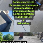 Montaje y reparación de manta asfáltica de techo - Img 55870710