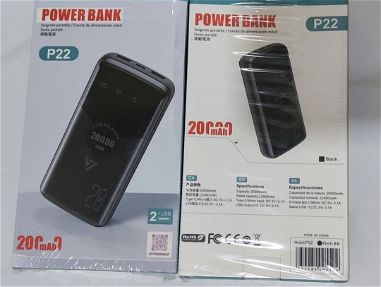 Power bank p22 de 20000mah.con USB para cargar dos móvil - Img main-image-45646118