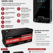 KIT DE ENERGÍA – INVERSOR + BATERÍA LiFePO4-ENVÍO INCLUIDO - Img 57058079