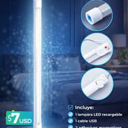 LÁMPARA LED TUBULAR USB RECARGABLE – PORTÁTIL - Img 55987572