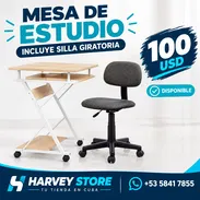 CONJUNTO DE ESCRITORIO Y SILLA - Img 57808388