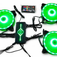 Kit de 3 fanes ARGB con su caja controladora y su mando a distancia nuevo 52445924 - Img 55719219