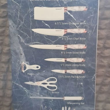 Set de Cuchillos Profesional de 8 Piezas. Calidad Alemana - Img 116690739