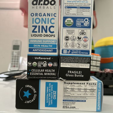 sulfato de zinc en suspensión para bebé, niños, adultos, embarazadas y lactando(120ml)Dr.bo - 2/2
