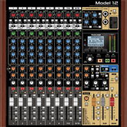 Consola de Música TASCAM model 12(mezclador de audio profesional). $200 USD - Img 45605297
