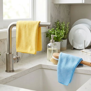 Juego de 2 Toallitas de micro fibra para cocina - Img 121525829