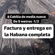 Cabillas de media x 9 metros nuevas en venta con entrega y factura en la Habana completa 🚨👇 - Img 57905271
